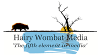 Hairy Wombat Media website design